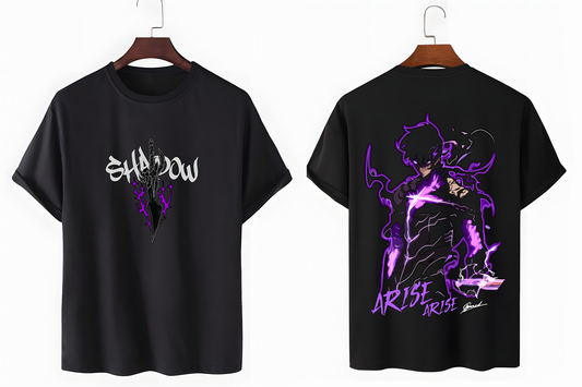 Tshirt Anime Solo Leveling Shadow